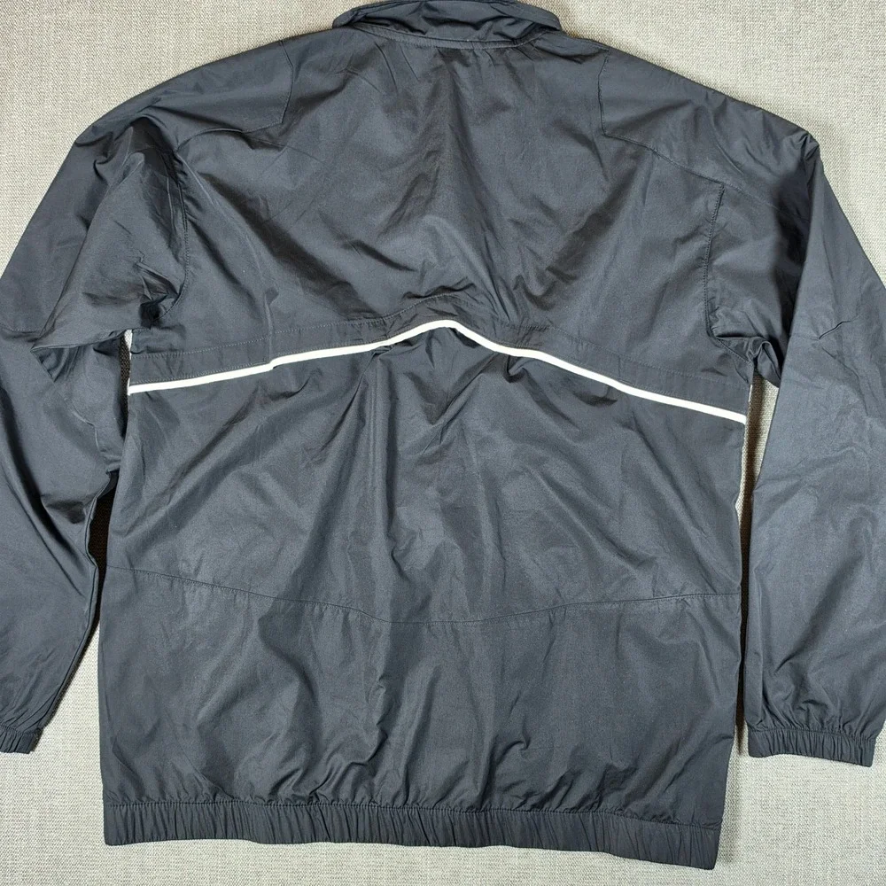 Nike Windbreaker Jacket Mens XL Black Richmond Spiders NikeFIT STORM Full Zip